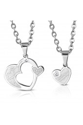 Pakabukų komplektas porai (su grandinėlėmis)